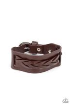 Practical Pioneer- Brown and Silver Wrap- Paparazzi Accessories