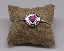 Load image into Gallery viewer, Sahara Sunshine- Purple and Silver Bracelet- Paparazzi Accessories