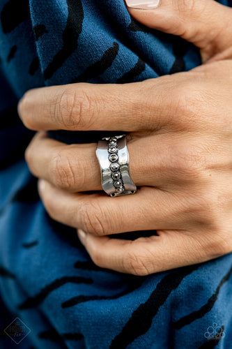 Scintillating Smolder- Silver Ring- Paparazzi Accessories