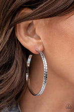 Load image into Gallery viewer, TREAD ALL About It- Silver Earrings- Paparazzi Accessories
