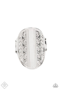 Teeming with Texture- Silver Ring- Paparazzi Accessories