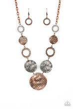 Load image into Gallery viewer, Terra Adventure- Copper and Silver Necklace- Paparazzi Accessories