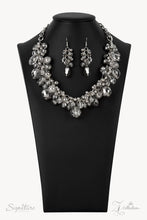 Load image into Gallery viewer, The Tommie- Silver Necklace- Paparazzi Accessories