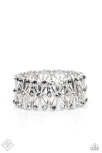 Load image into Gallery viewer, Thematic Twinkle- Silver Bracelet- Paparazzi Accessories