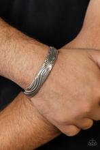 Load image into Gallery viewer, Tidal Trek- Silver Bracelet- Paparazzi Accessories