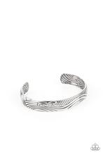 Load image into Gallery viewer, Tidal Trek- Silver Bracelet- Paparazzi Accessories