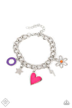 Load image into Gallery viewer, Turn Up The Charm- Multicolored Bracelet- Paparazzi Accessories