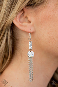 Twinkle Twinkle Little Trinket- Multicolored Silver Earrings- Paparazzi Accessories