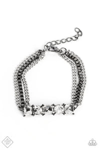 Tyrant Treasure- Multitoned Bracelet- Paparazzi Accessories