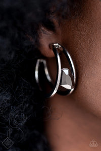Unrefined Reverie- Silver Earrings- Paparazzi Accessories