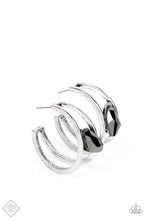 Load image into Gallery viewer, Unrefined Reverie- Silver Earrings- Paparazzi Accessories