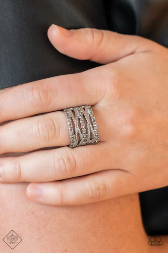 Unthinkable Twinkle- Silver Ring- Paparazzi Accessories